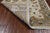 Ivory 2' 6" X 9' 9" Turkish Oushak Hand Knotted Runner Wool Rug - P6657