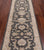 Grey 2' 8" X 9' 9" Runner Turkish Oushak Hand Knotted Rug - P6659