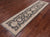 Grey 2' 8" X 9' 9" Runner Turkish Oushak Hand Knotted Rug - P6659