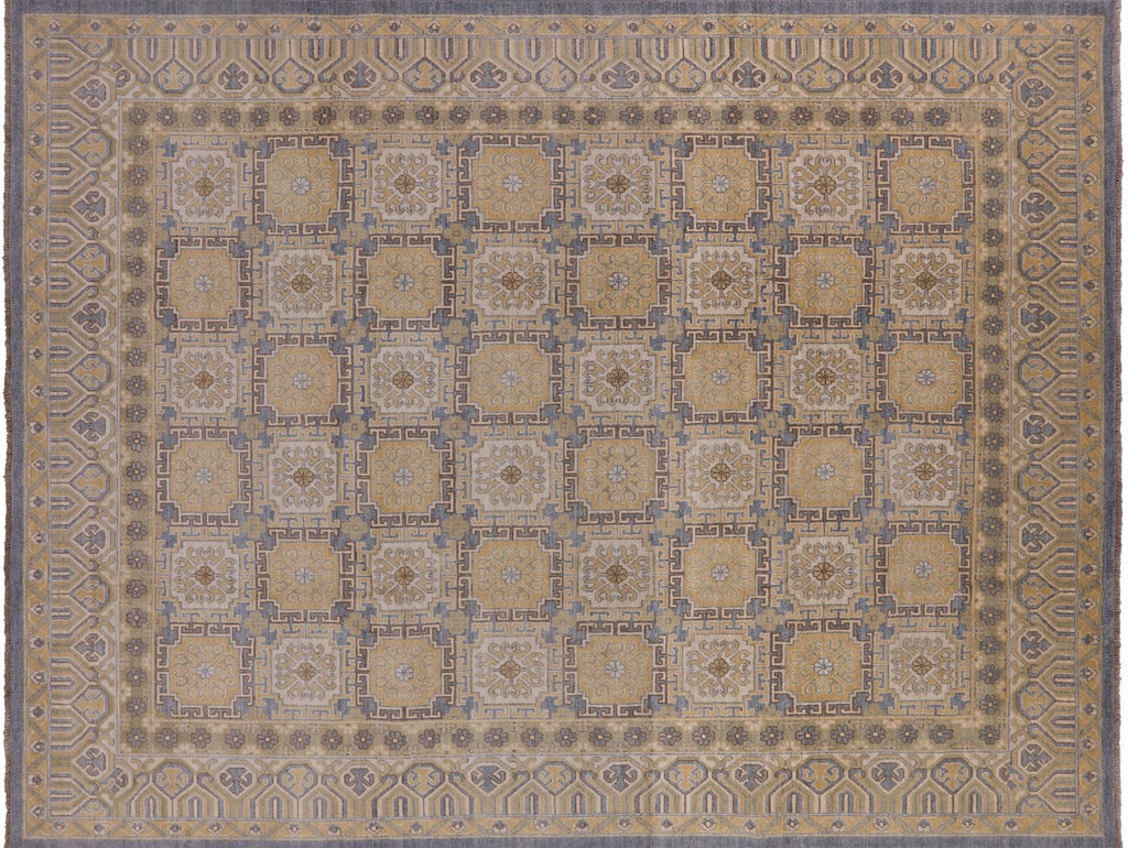 Turkish Oushak Hand Knotted Wool Rug - Manhattan Rugs