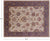Ivory Turkish Oushak Hand Knotted Wool Rug 8' 2" X 10' 2" - P6731