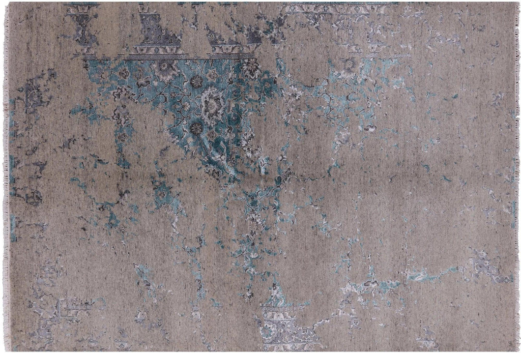 Wool & Silk Persian Hand-Knotted Rug - Manhattan Rugs