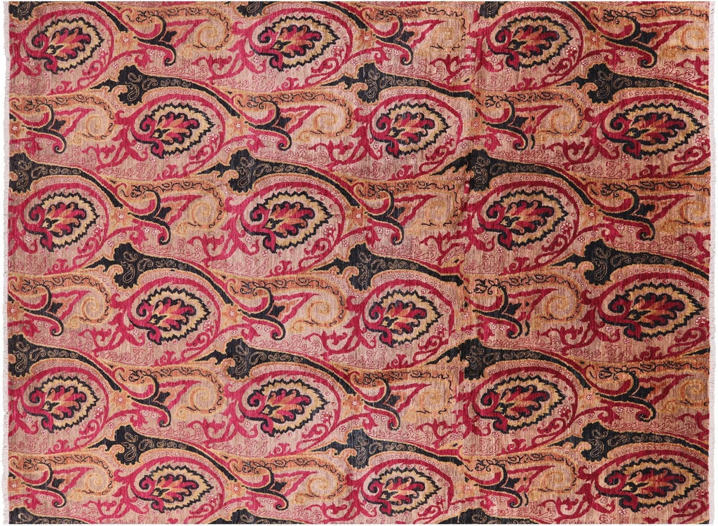 Hand Knotted William Morris Wool Rug - Manhattan Rugs