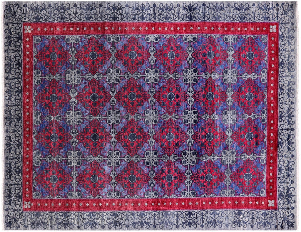 Hand-Knotted William Morris Wool Rug - Manhattan Rugs