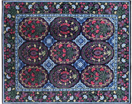 Hand Knotted William Morris Rug - Manhattan Rugs