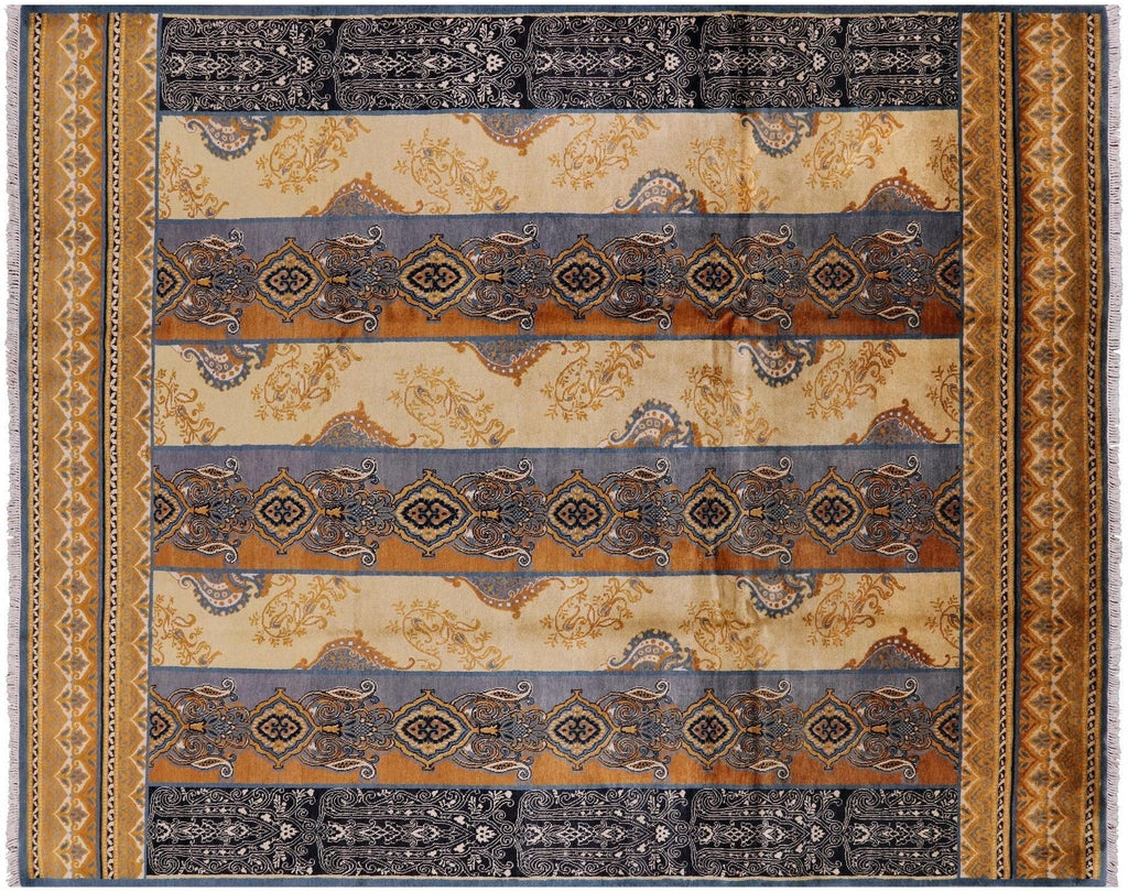 Hand-Knotted William Morris Wool Rug - Manhattan Rugs