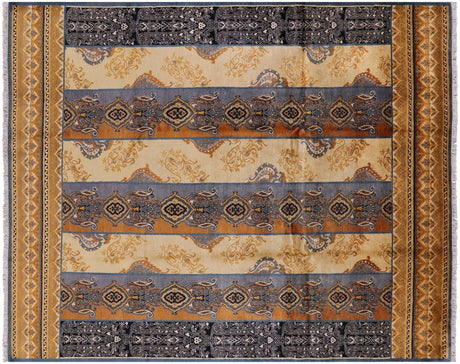 Hand-Knotted William Morris Wool Rug - Manhattan Rugs