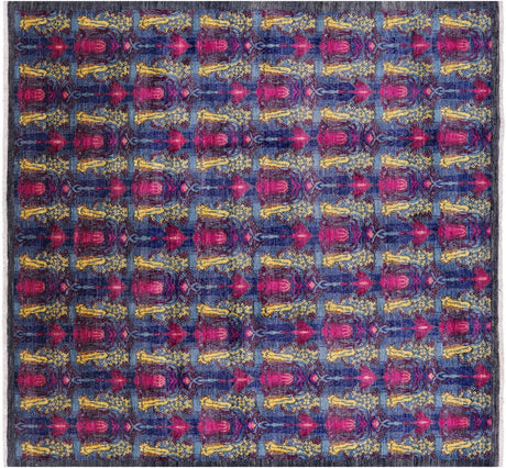 Square William Morris Hand Knotted Rug - Manhattan Rugs