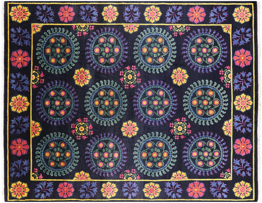 Hand Knotted William Morris Rug - Manhattan Rugs