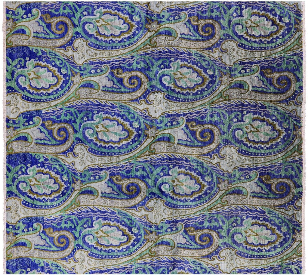 Square William Morris Handmade Rug - Manhattan Rugs