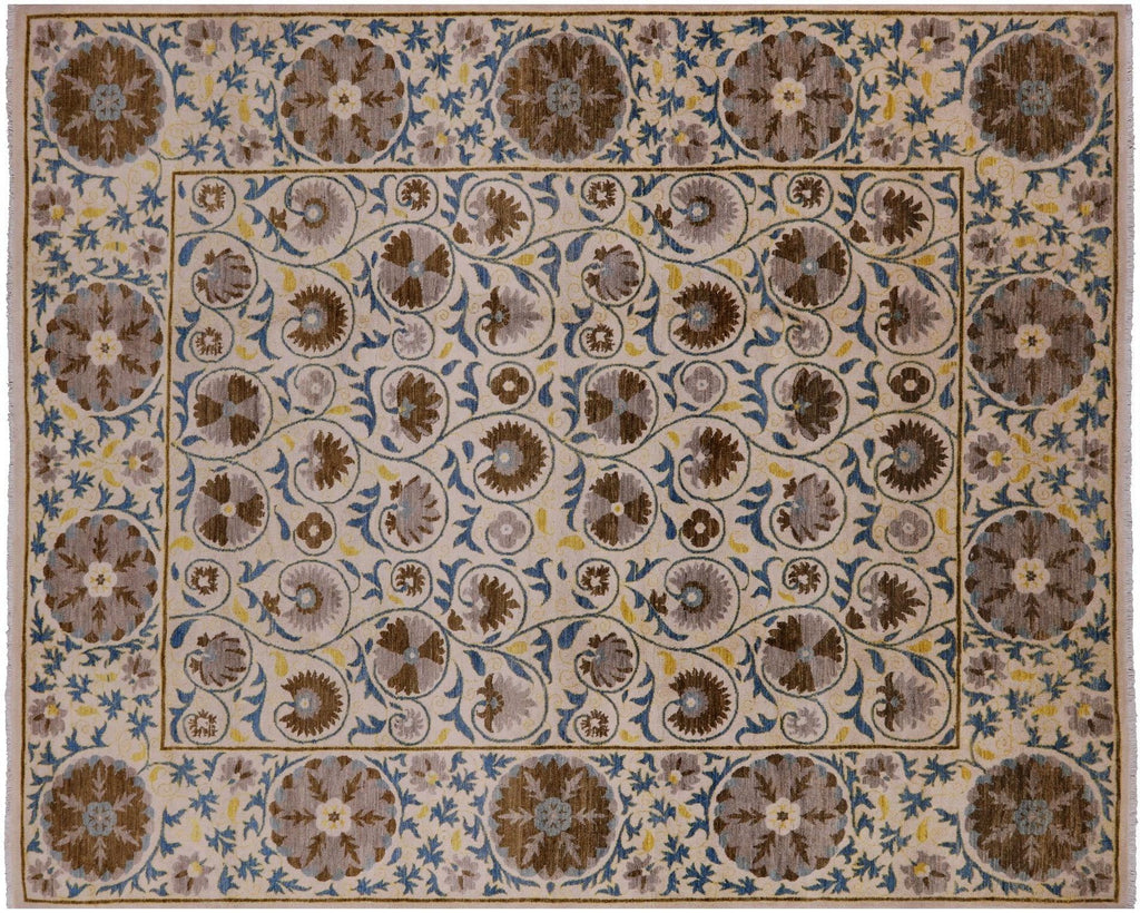 Hand-Knotted William Morris Rug - Manhattan Rugs