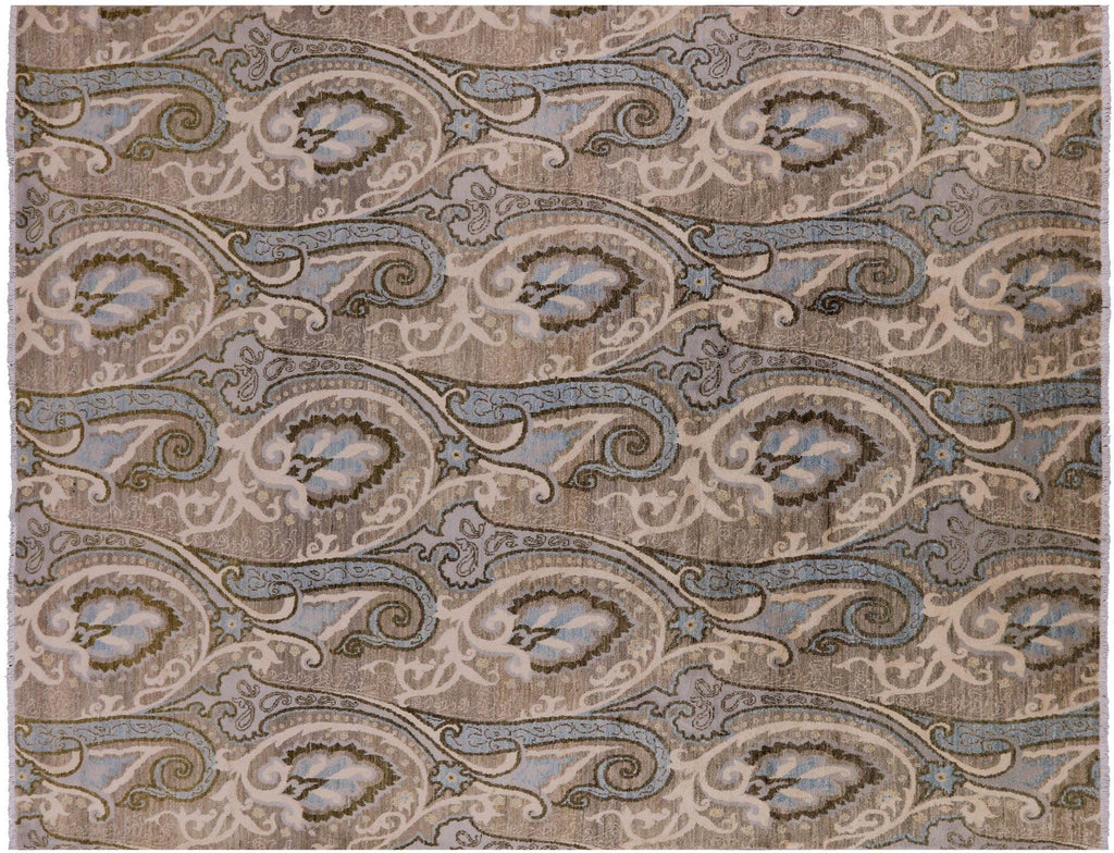 Hand Knotted William Morris Wool Rug - Manhattan Rugs