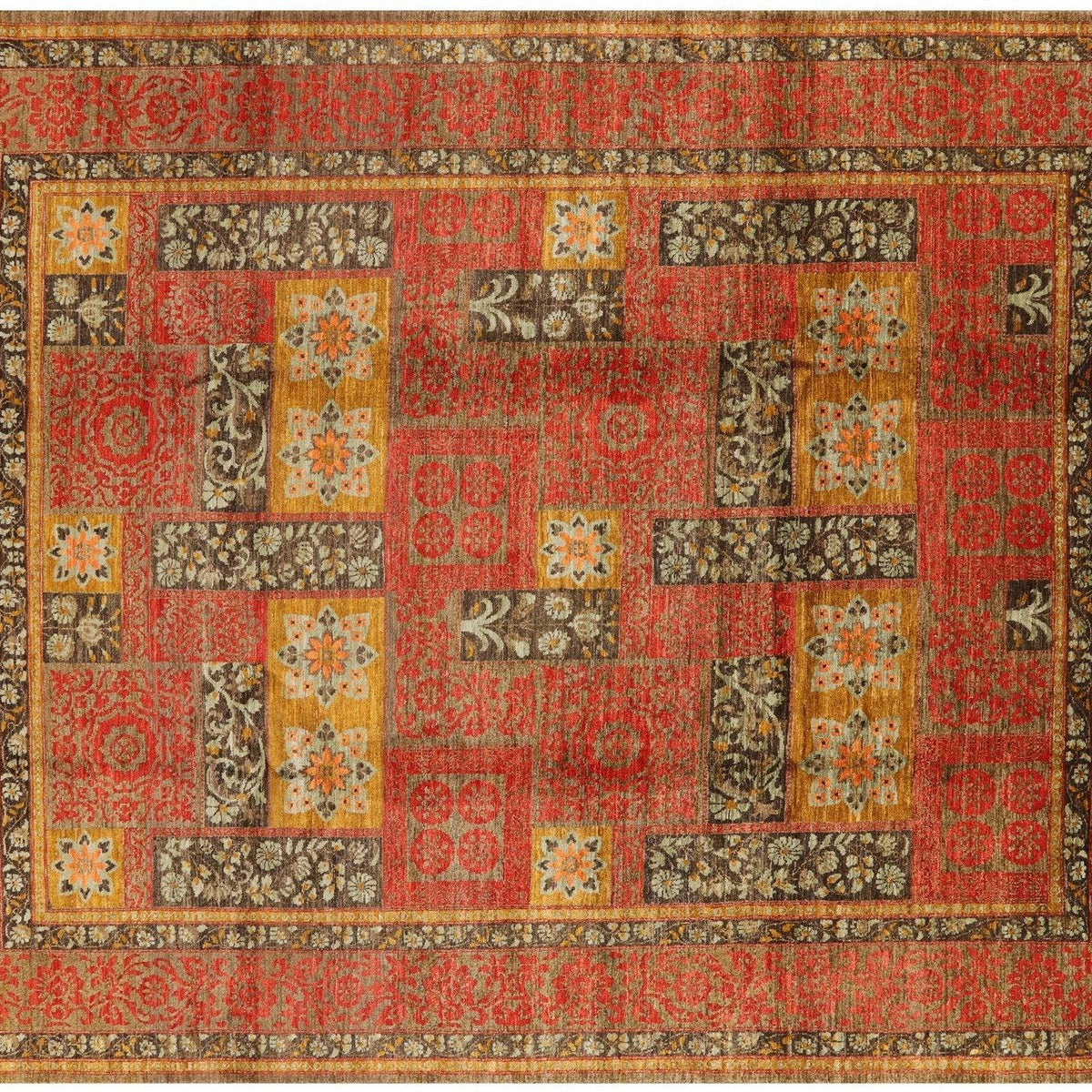 Hand Knotted William Morris Rug 8' 1