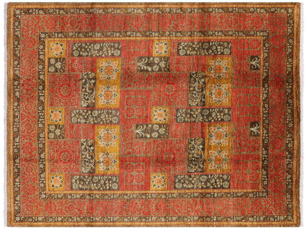 Hand Knotted William Morris Rug - Manhattan Rugs