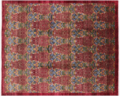 Hand-Knotted William Morris Wool Rug - Manhattan Rugs