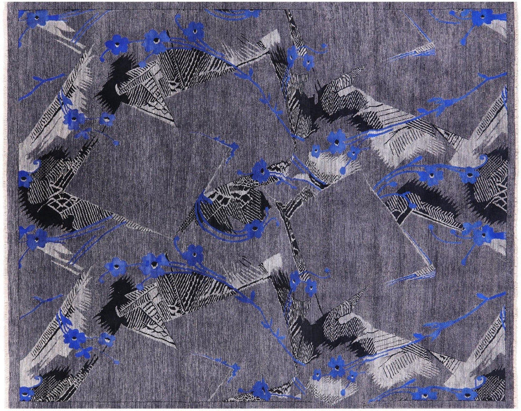 Hand Knotted William Morris Wool Rug - Manhattan Rugs