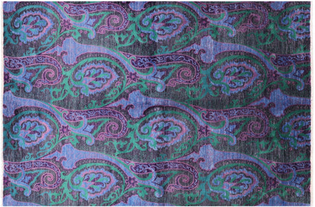 Handmade William Morris Wool Rug - Manhattan Rugs