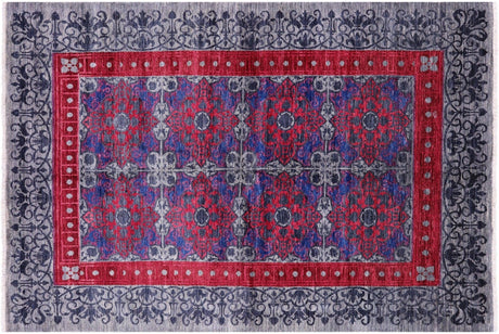 Hand Knotted William Morris Wool Rug - Manhattan Rugs
