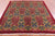 Square Hand-Knotted William Morris Wool Rug - Manhattan Rugs