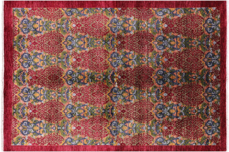 Hand Knotted William Morris Wool Rug - Manhattan Rugs