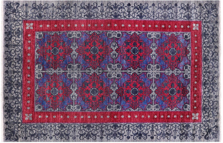 Hand-Knotted William Morris Wool Rug - Manhattan Rugs