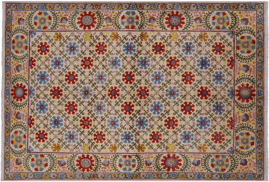 Handmade William Morris Wool Rug - Manhattan Rugs