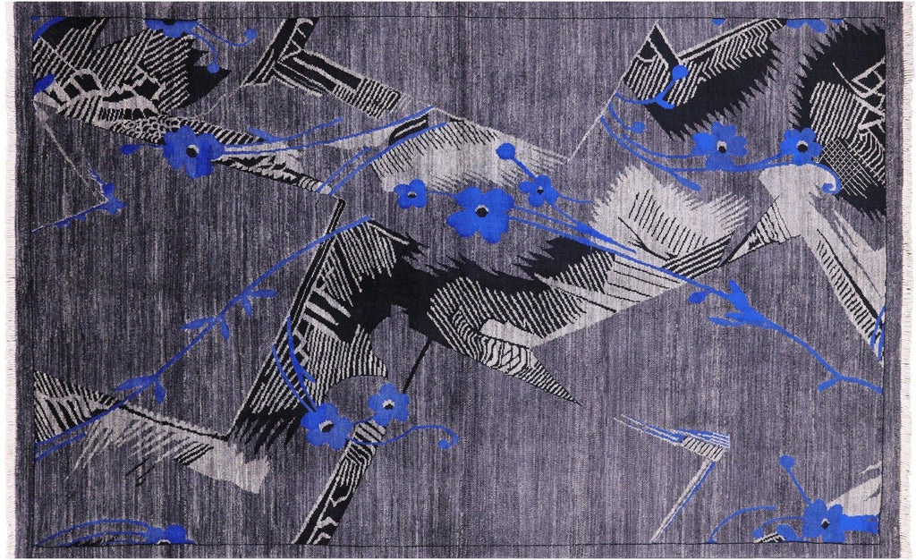 Hand Knotted William Morris Wool Rug - Manhattan Rugs