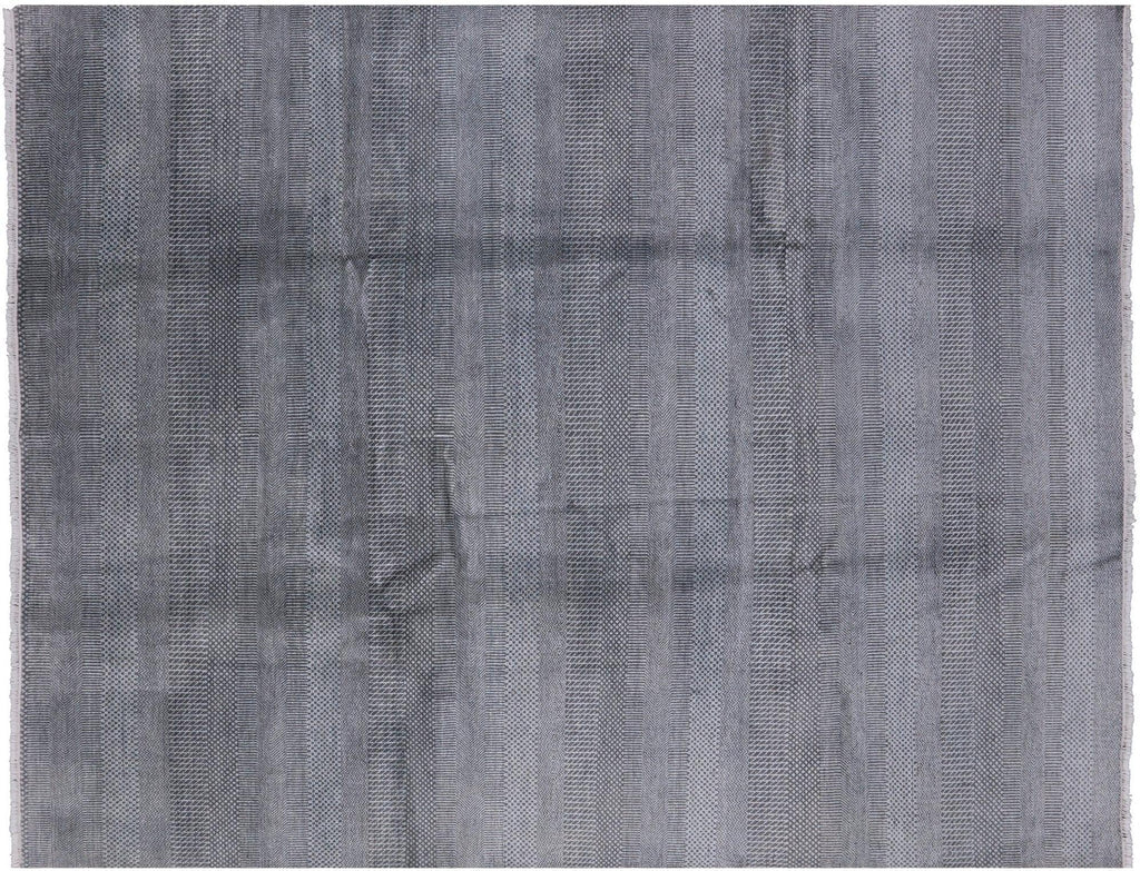 Gabbeh Wool & Silk Savannah Grass Handmade Rug - Manhattan Rugs