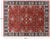 Red 8' 0" X 10' 0" Fine Serapi Hand-Knotted Wool Rug - P7315