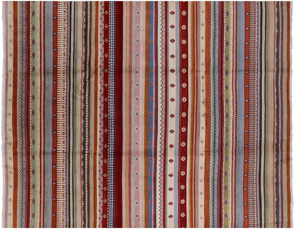 Persian Gabbeh Loribaft Hand Knotted Rug - Manhattan Rugs