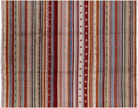 Persian Gabbeh Loribaft Hand Knotted Rug - Manhattan Rugs