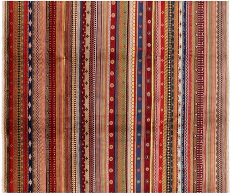 Persian Gabbeh Loribaft Hand Knotted Rug - Manhattan Rugs