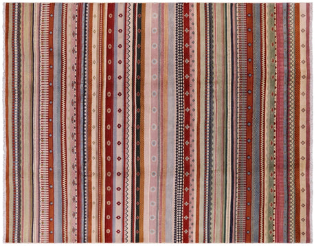 Hand Knotted Loribaft Gabbeh Wool Rug - Manhattan Rugs