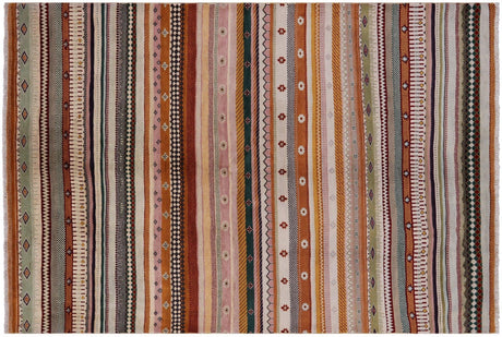 Hand Knotted Gabbeh Loribaft Wool Rug - Manhattan Rugs