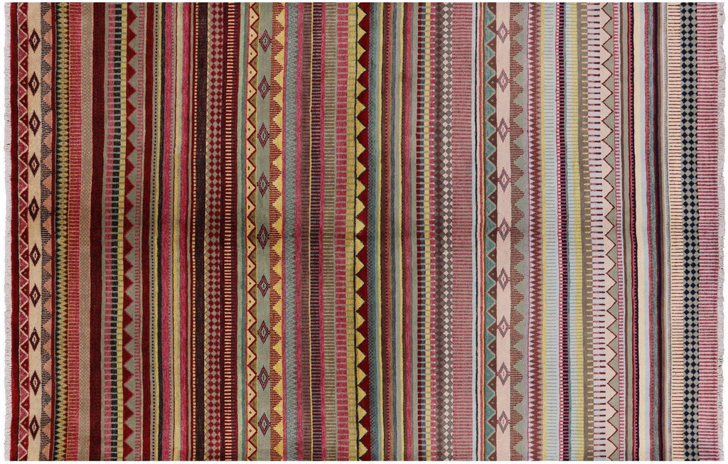 Persian Gabbeh Loribaft Hand Knotted Rug - Manhattan Rugs