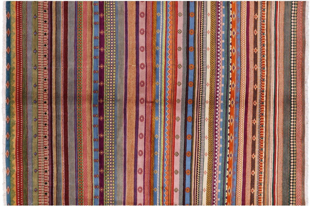 Persian Gabbeh Loribaft Hand Knotted Rug - Manhattan Rugs