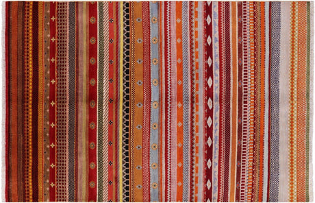 Hand Knotted Gabbeh Loribaft Rug - Manhattan Rugs