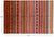 Hand Knotted Gabbeh Loribaft Rug 5' 0" X 7' 6" - P7444