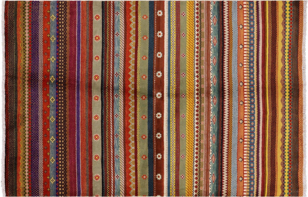 Handmade Loribaft Persian Gabbeh Rug - Manhattan Rugs