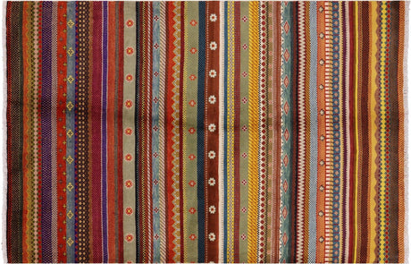 Handmade Loribaft Persian Gabbeh Rug - Manhattan Rugs