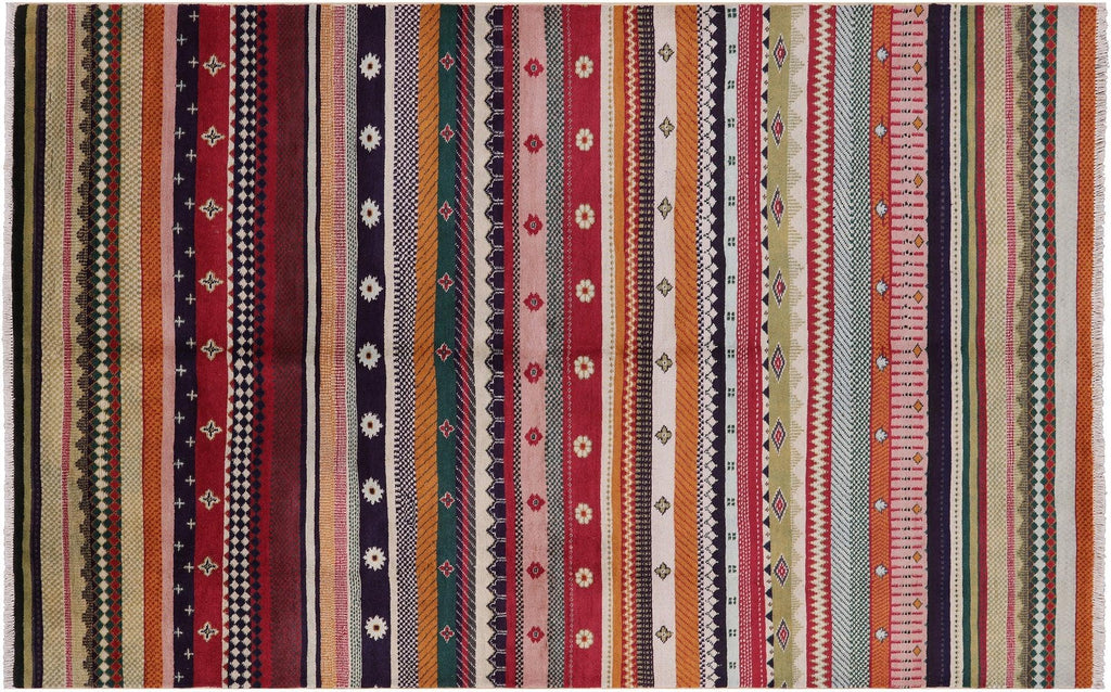 Hand-Knotted Gabbeh Loribaft Rug - Manhattan Rugs