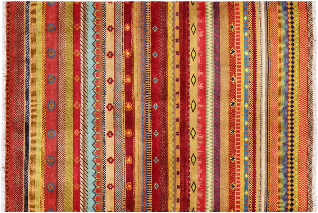 Handmade Persian Gabbeh Loribaft Rug - Manhattan Rugs