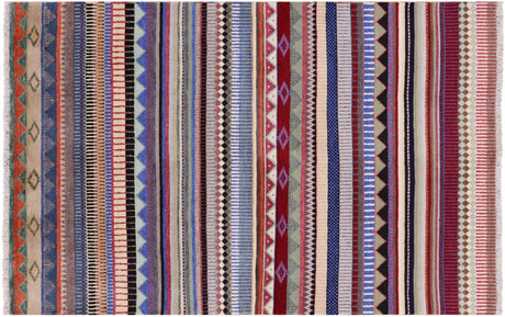 Loribaft Gabbeh Hand-Knotted Wool Rug - Manhattan Rugs