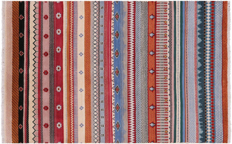 Loribaft Gabbeh Hand-Knotted Rug - Manhattan Rugs