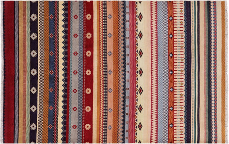 Persian Gabbeh Loribaft Hand Knotted Wool Rug - Manhattan Rugs