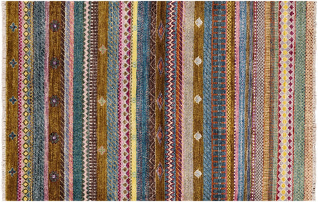 Persian Gabbeh Loribaft Handmade Wool Rug - Manhattan Rugs