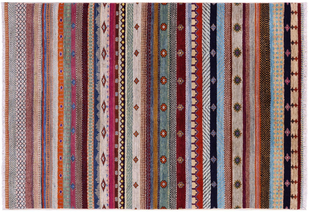 Persian Gabbeh Loribaft Hand Knotted Rug - Manhattan Rugs