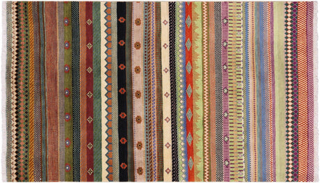 Loribaft Persian Gabbeh Hand Knotted Wool Rug - Manhattan Rugs