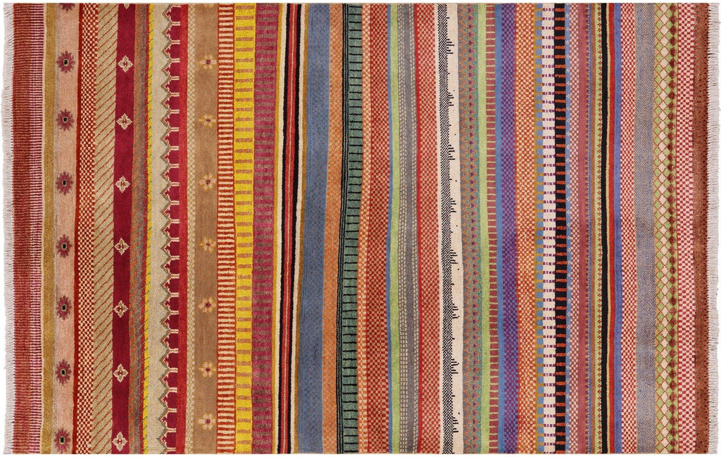 Loribaft Gabbeh Handmade Wool Rug - Manhattan Rugs