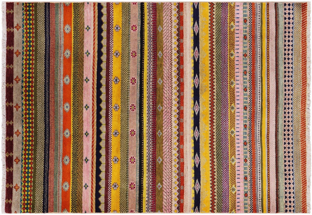 Loribaft Gabbeh Handmade Wool Rug - Manhattan Rugs